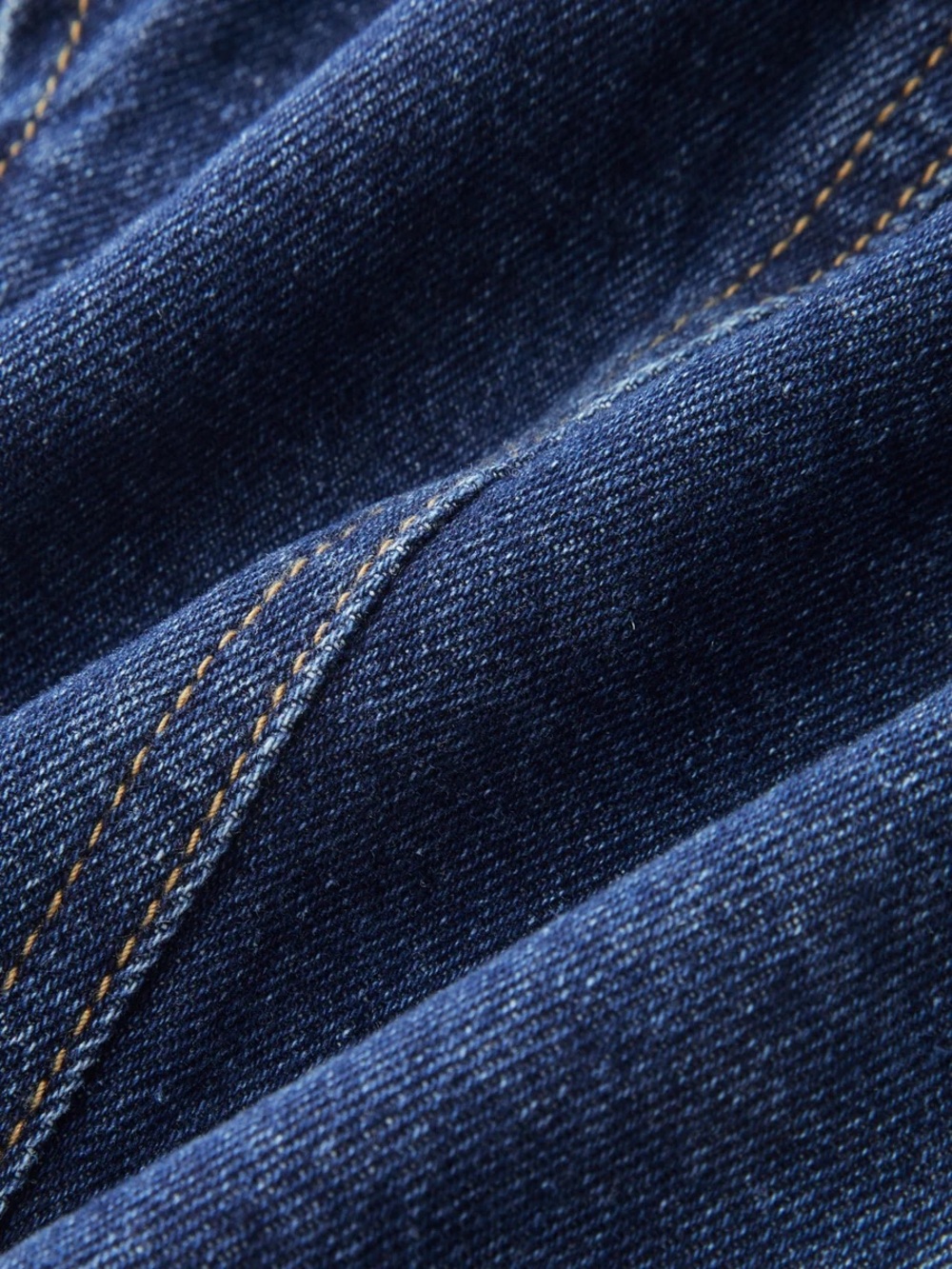 Commense One Shoulder Buttoned Denim Vest - Picture 6 of 13